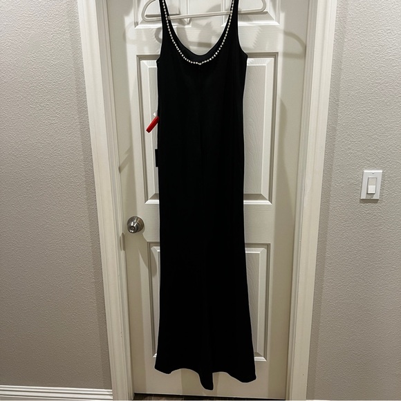 MAC DUGGAL NWT 26583 Black Sleeveless Crystal Scoop Column Gown SIZE 4 - Picture 8 of 11